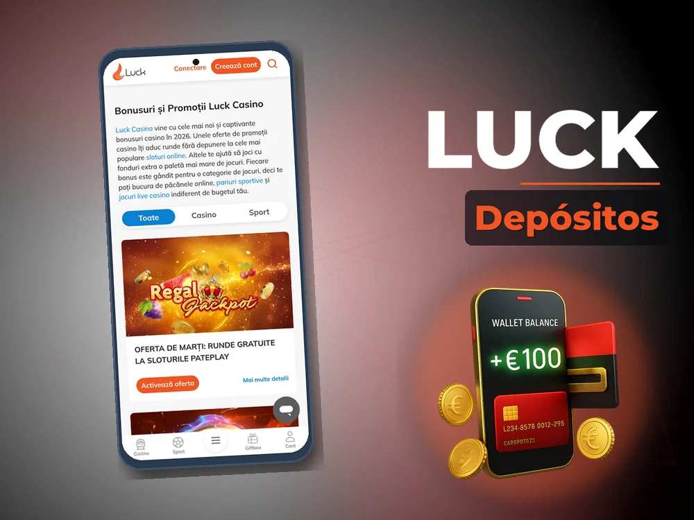 Luck - Depósitos