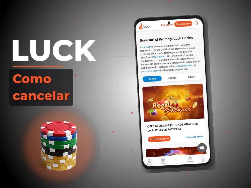 Luck - Como cancelar