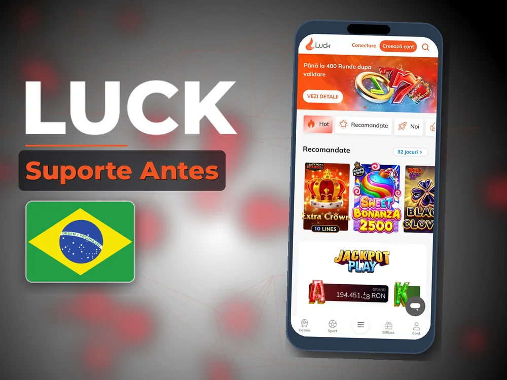 Luck - Suporte Antes
